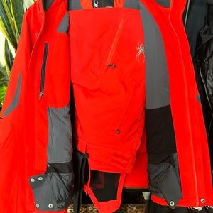 Spyder ski jacket and pants set